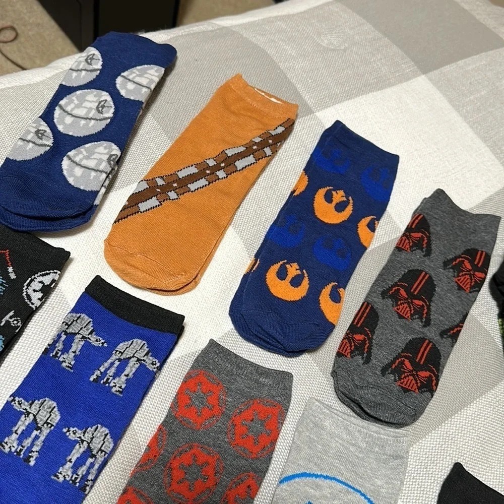 Star Wars 15 Days of Socks Gift Box Low Cut & Crew